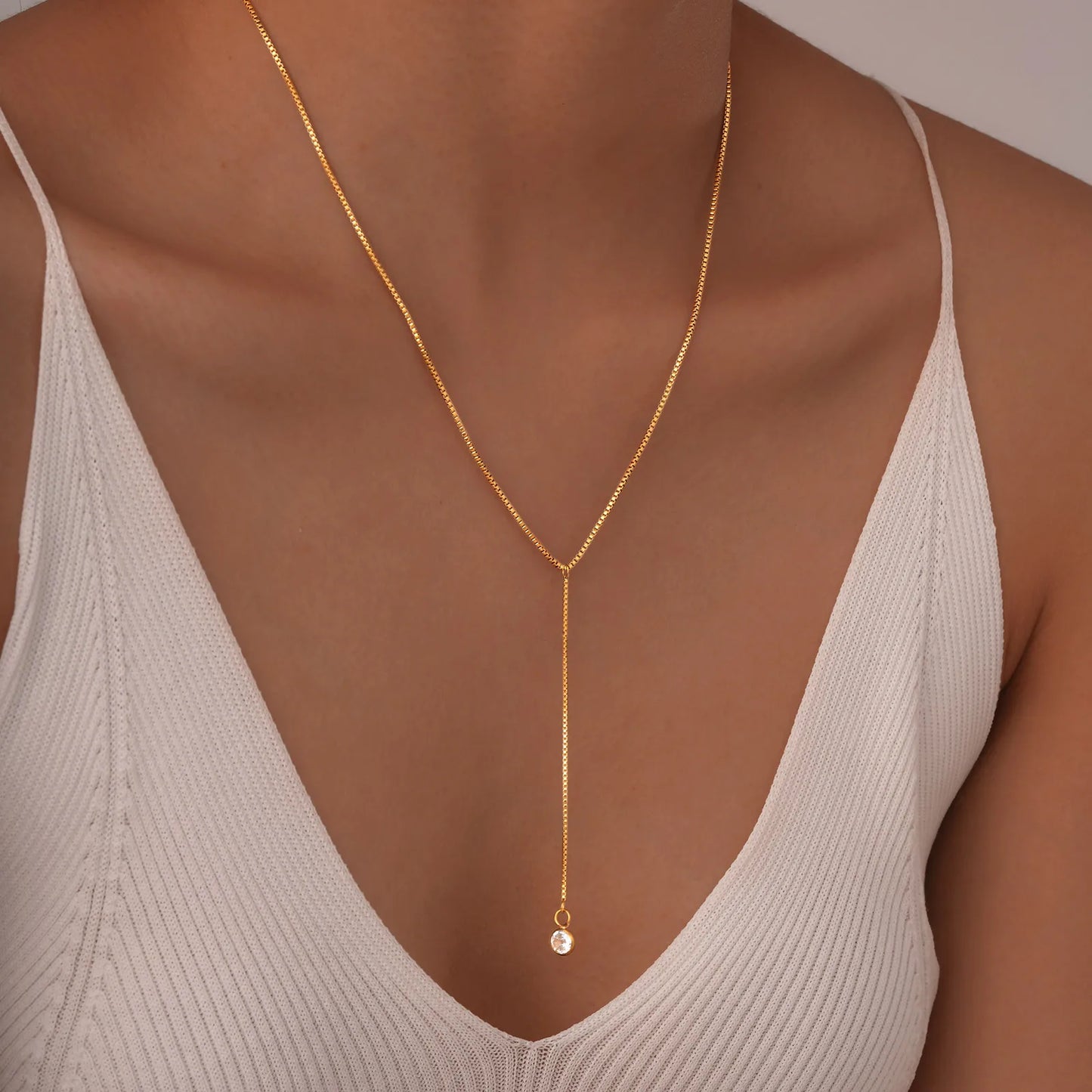 Collier Superposé Doré Multi-Pendentifs