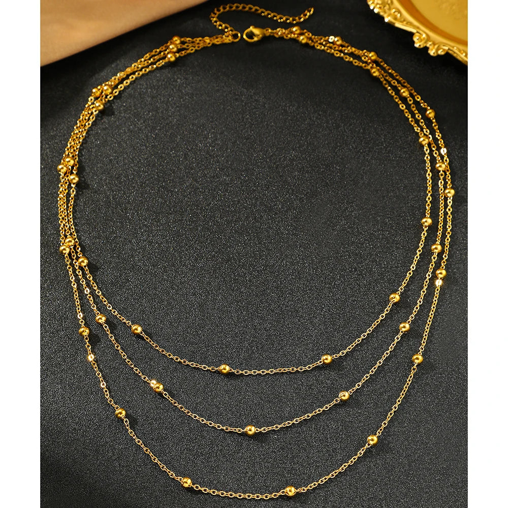 Collier Minimaliste Doré