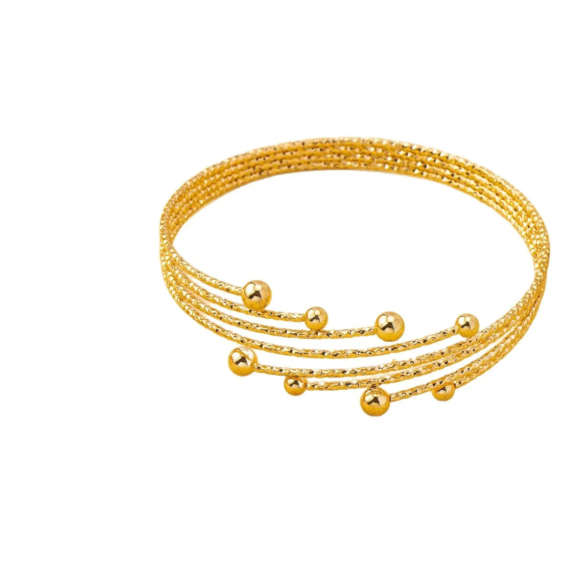 Set de Bracelets Dorés Bohème – Superposition