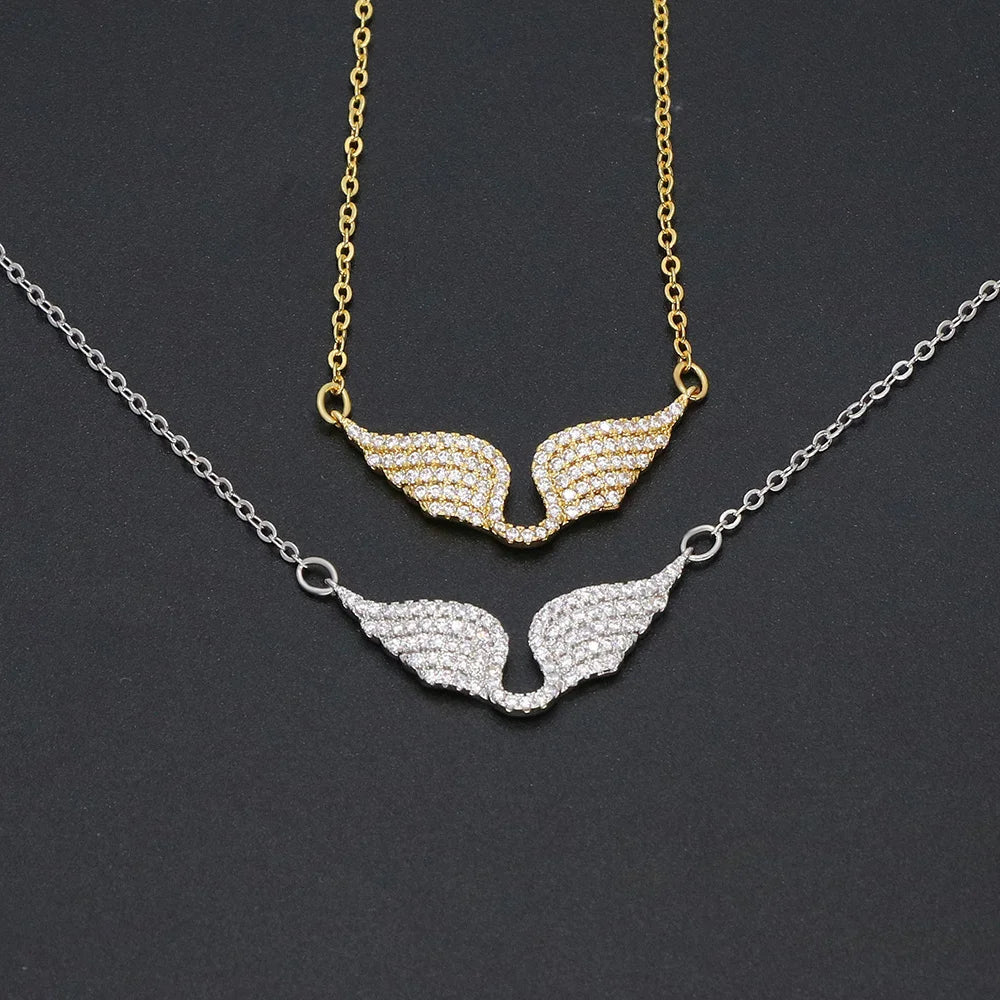 Collier Femme – Pendentif Raffiné en Cristal & Acier Inoxydable, Symbole de Protection & Élégance