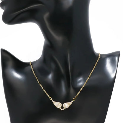 Collier Femme – Pendentif Raffiné en Cristal & Acier Inoxydable, Symbole de Protection & Élégance