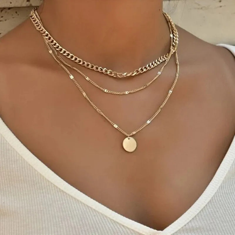 Collier Pendentif Cœur & Étoile en Zircon