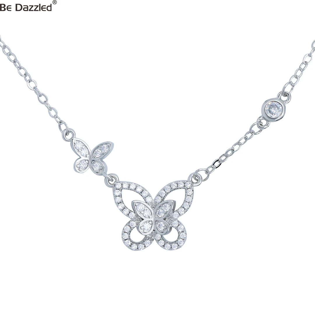 Collier Femme – Pendentif Raffiné en Cristal & Acier Inoxydable, Symbole de Protection & Élégance