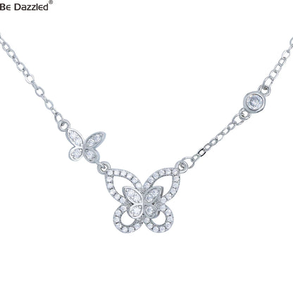 Collier Femme – Pendentif Raffiné en Cristal & Acier Inoxydable, Symbole de Protection & Élégance