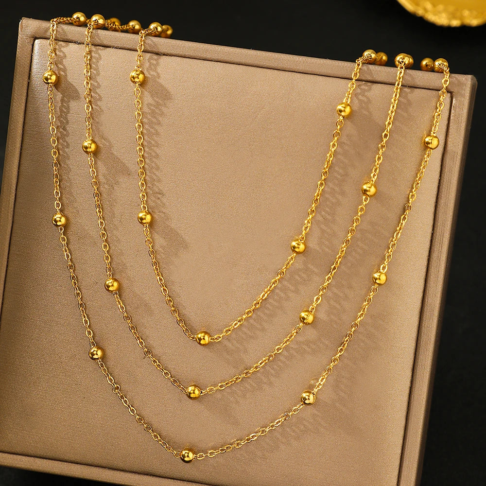 Collier Minimaliste Doré
