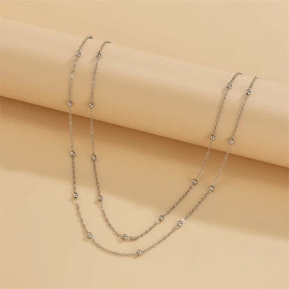 Collier Bohème Double Rang – Doré & Superposé