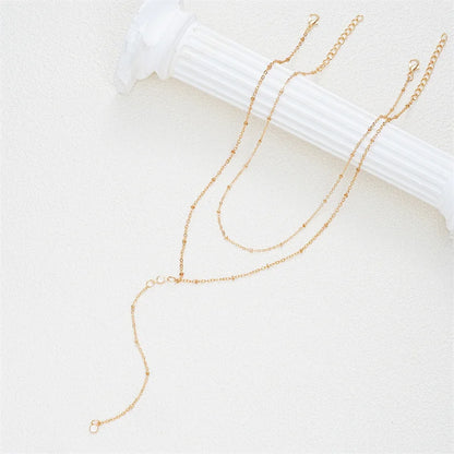 Collier Bohème Double Rang – Doré & Superposé