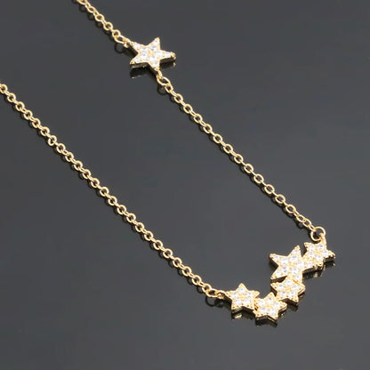 Collier Femme – Pendentif Raffiné en Cristal & Acier Inoxydable, Symbole de Protection & Élégance
