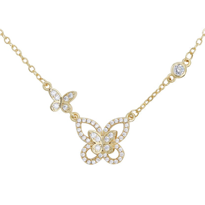 Collier Femme – Pendentif Raffiné en Cristal & Acier Inoxydable, Symbole de Protection & Élégance