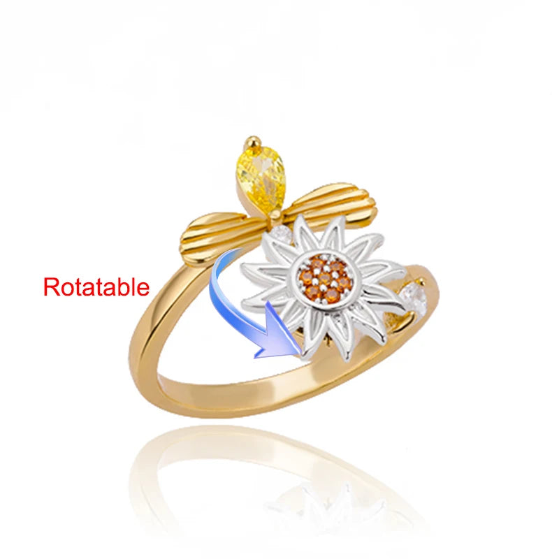Bague Dorée Tendance – Plusieurs Styles Uniques au Choix