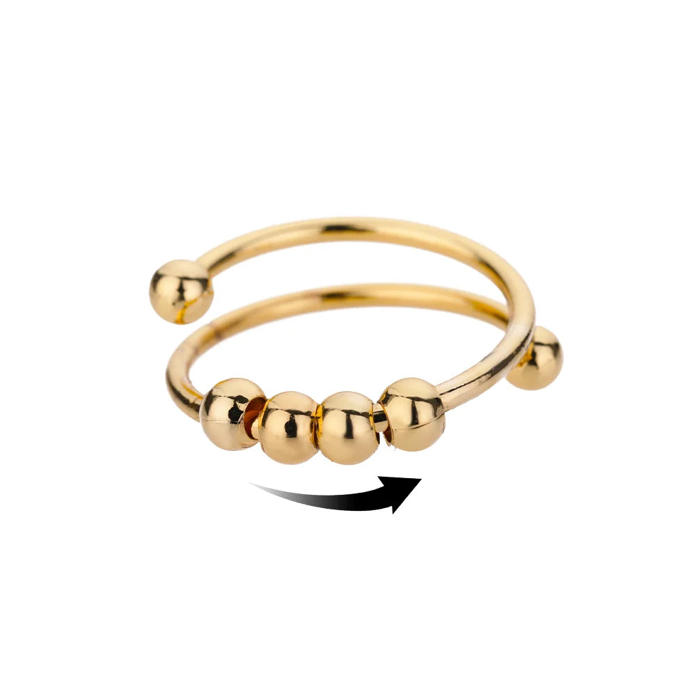 Bague Dorée Tendance – Plusieurs Styles Uniques au Choix