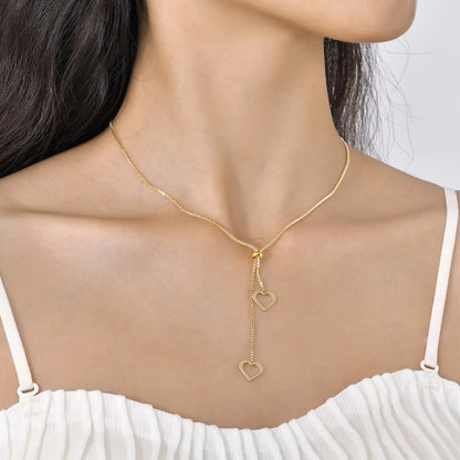 Collier Superposé Doré Multi-Pendentifs