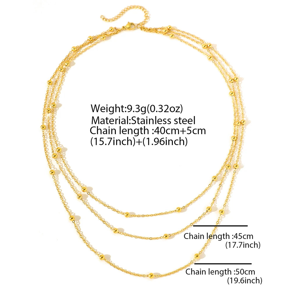 Collier Minimaliste Doré