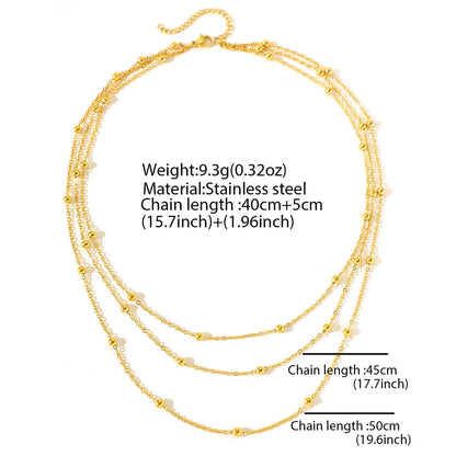 Collier Minimaliste Doré