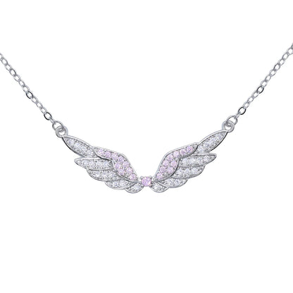 Collier Femme – Pendentif Raffiné en Cristal & Acier Inoxydable, Symbole de Protection & Élégance