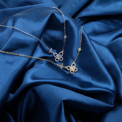 Collier Femme – Pendentif Raffiné en Cristal & Acier Inoxydable, Symbole de Protection & Élégance