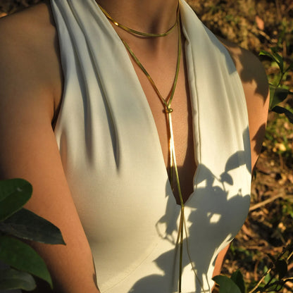 Collier Superposé Doré Multi-Pendentifs
