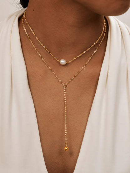 Collier Superposé Doré Multi-Pendentifs