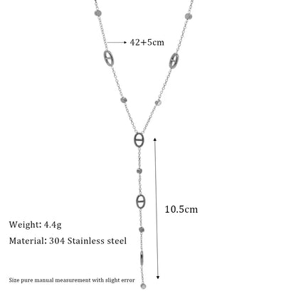 Collier Y Long avec Pendentif – Allure Féminine & Séduction