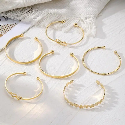 Bracelet Superposé Plaqué Or & Argent