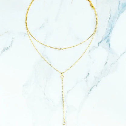 Collier Bohème Double Rang – Doré & Superposé
