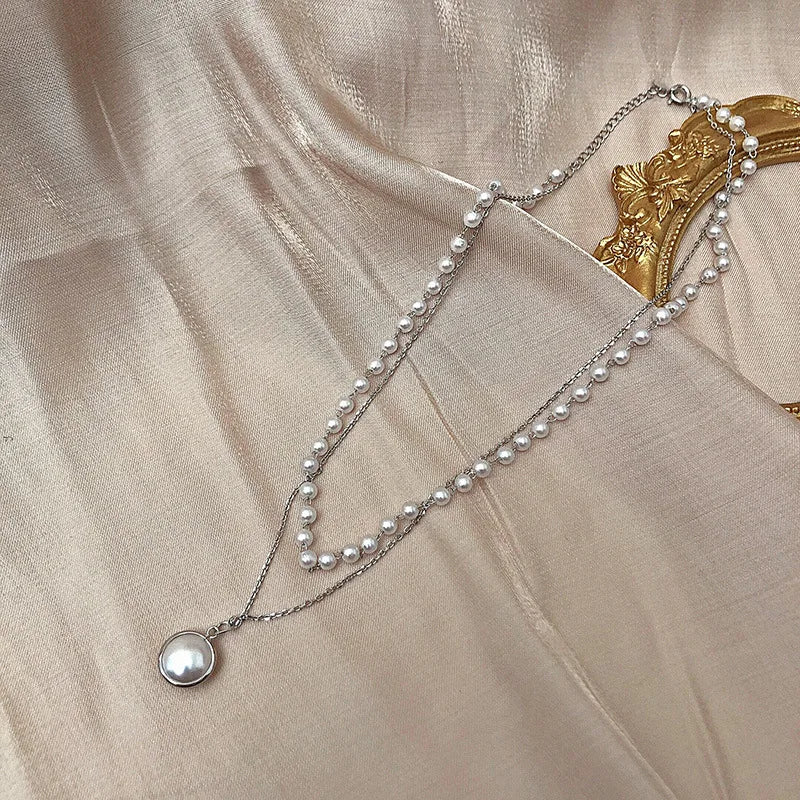 Collier Pendentif Cœur & Étoile en Zircon
