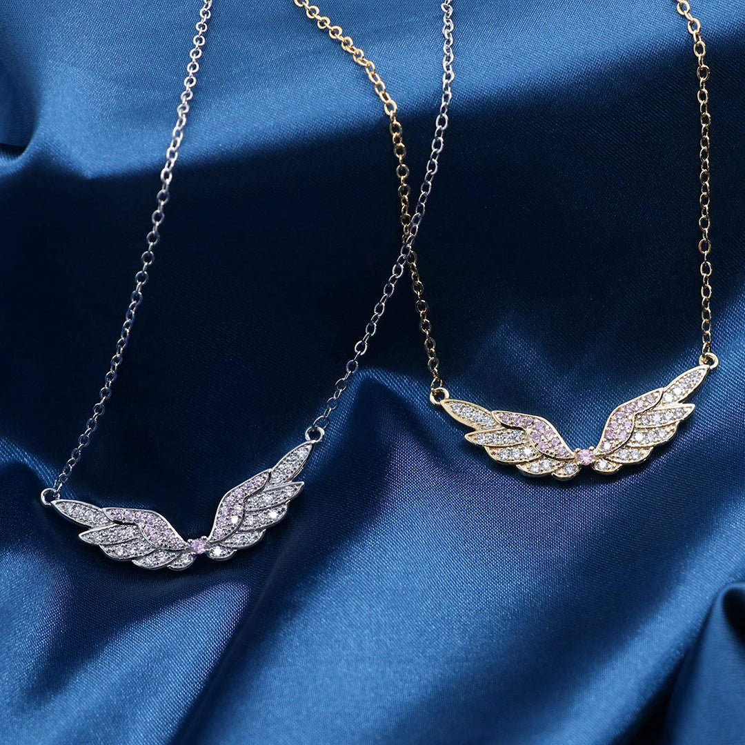 Collier Femme – Pendentif Raffiné en Cristal & Acier Inoxydable, Symbole de Protection & Élégance