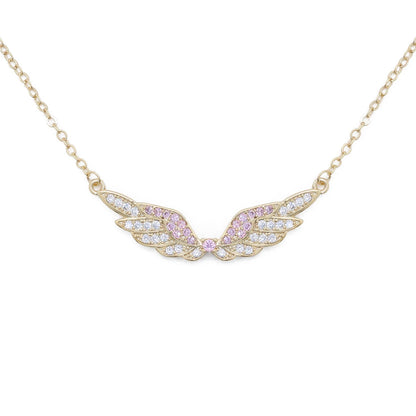 Collier Femme – Pendentif Raffiné en Cristal & Acier Inoxydable, Symbole de Protection & Élégance