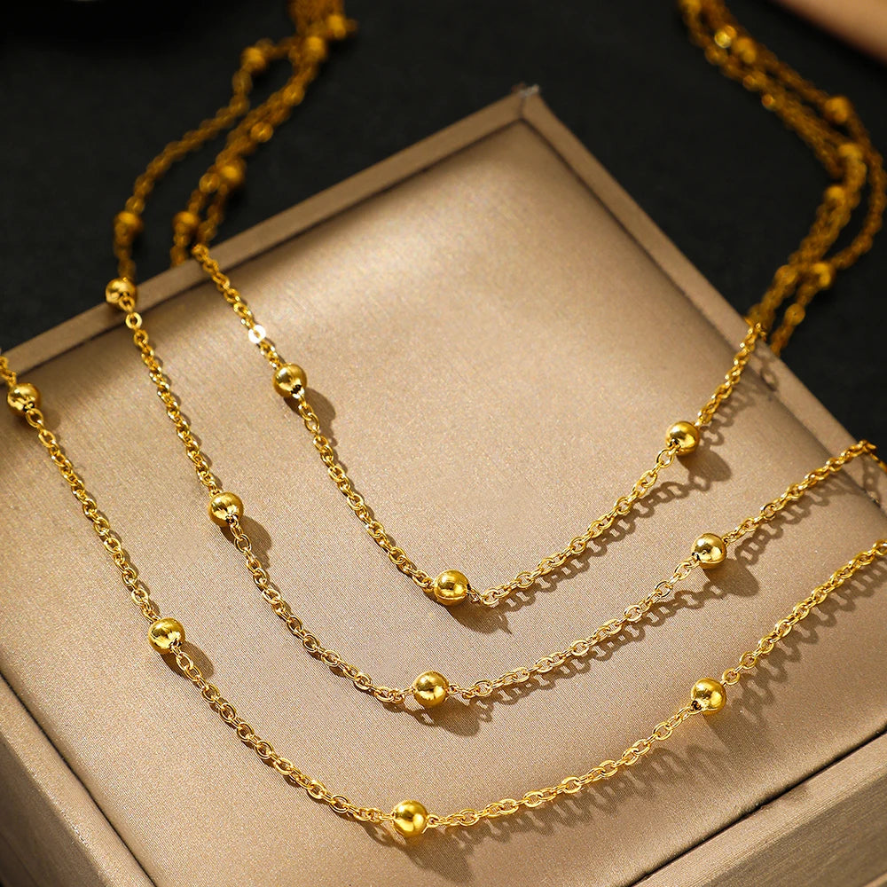 Collier Minimaliste Doré