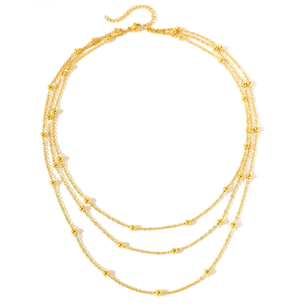 Collier Minimaliste Doré