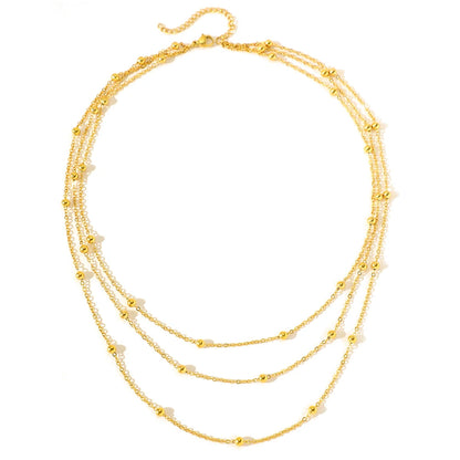 Collier Minimaliste Doré
