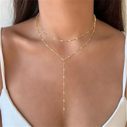 Collier Bohème Double Rang – Doré & Superposé