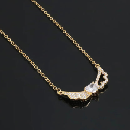 Collier Femme – Pendentif Raffiné en Cristal & Acier Inoxydable, Symbole de Protection & Élégance